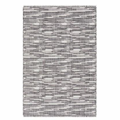 Tapis Kaşmir Halı Dogasever Night en coton recyclé, 120 x 180 cm