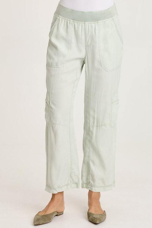 XCVI Taran Twill Sleek Cargo Pant