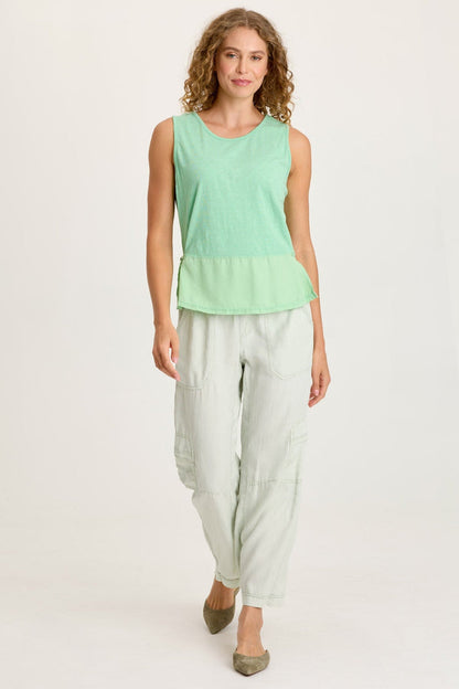 XCVI Taran Twill Sleek Cargo Pant