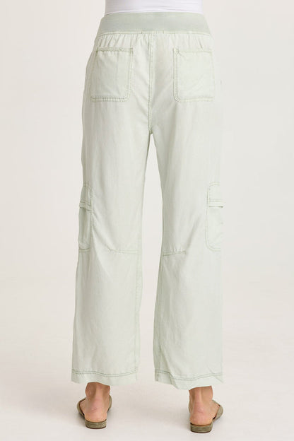XCVI Taran Twill Sleek Cargo Pant
