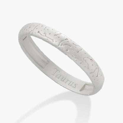 Taurus Zodiac Hinge Bangle