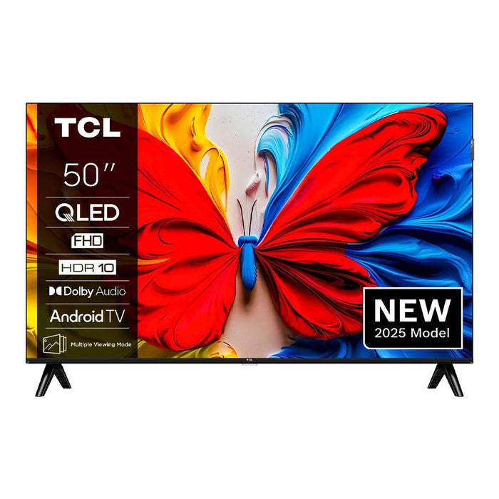 TCL 50V5C-UK 50 Inch V5C QLED Full HD HDR Google Smart TV 2025 50 Inch