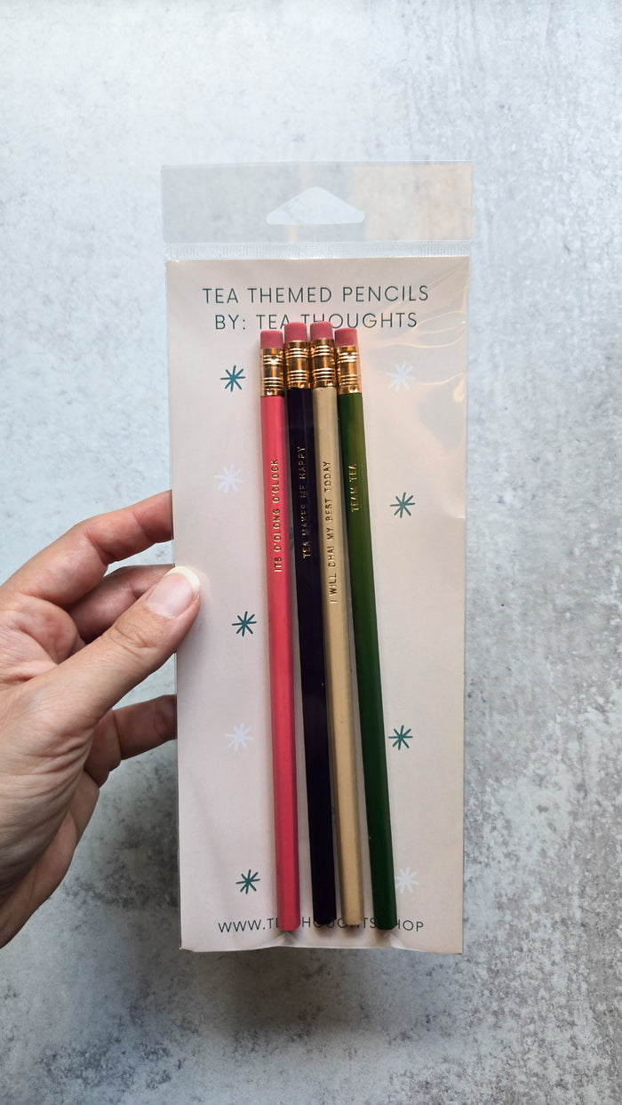 Tea Sayings Pencil Set