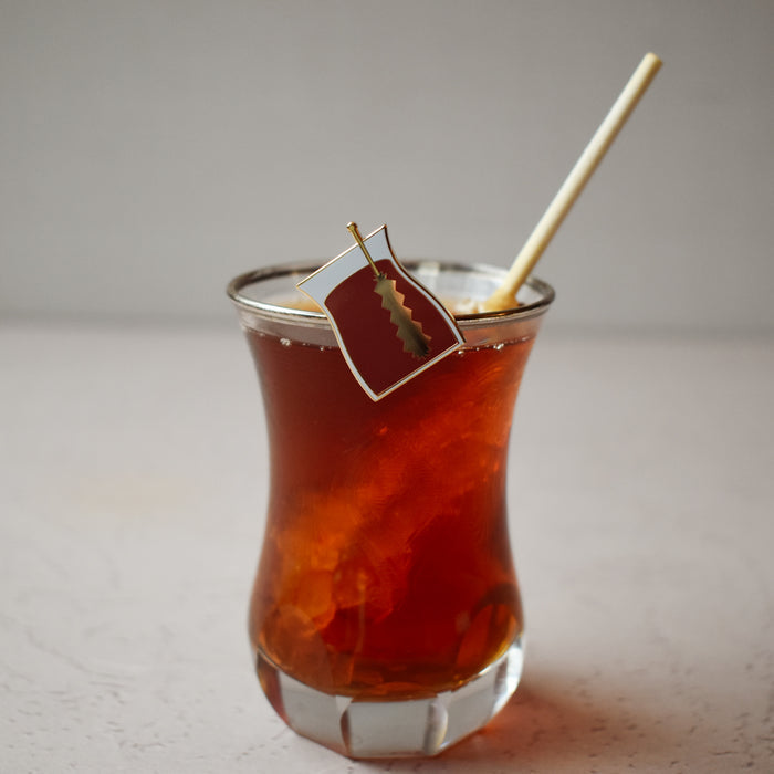 Tea W/Rock Candy Enamel Pin