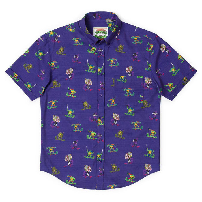RSVLTS Nickelodeon Short Sleeve Shirt Teenage Mutant Ninja Turtles "Cheapskatin'" – KUNUFLEX Short Sleeve Shirt