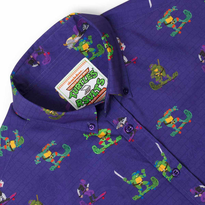 RSVLTS Nickelodeon Short Sleeve Shirt Teenage Mutant Ninja Turtles "Cheapskatin'" – KUNUFLEX Short Sleeve Shirt