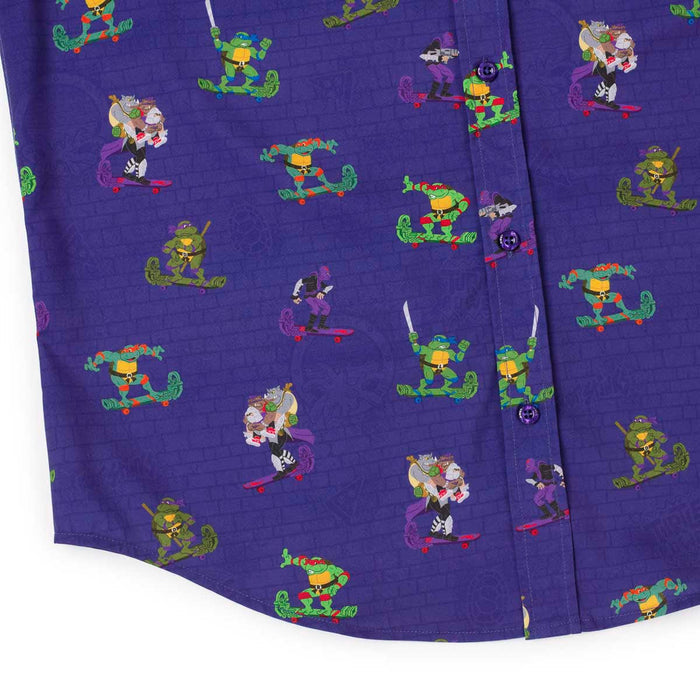 RSVLTS Nickelodeon Short Sleeve Shirt Teenage Mutant Ninja Turtles "Cheapskatin'" – KUNUFLEX Short Sleeve Shirt