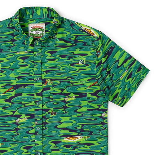 RSVLTS XS Nickelodeon Short Sleeve Shirt Teenage Mutant Ninja Turtles "Oozevelts" – KUNUFLEX Short Sleeve Shirt