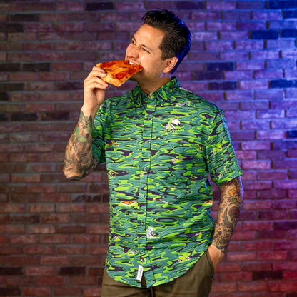 RSVLTS Nickelodeon Short Sleeve Shirt Teenage Mutant Ninja Turtles "Oozevelts" – KUNUFLEX Short Sleeve Shirt