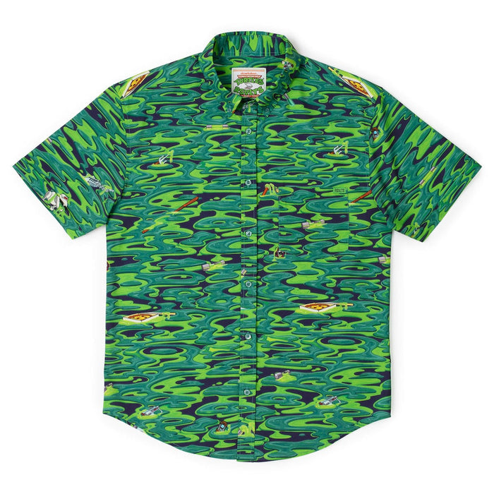 RSVLTS Nickelodeon Short Sleeve Shirt Teenage Mutant Ninja Turtles "Oozevelts" – KUNUFLEX Short Sleeve Shirt