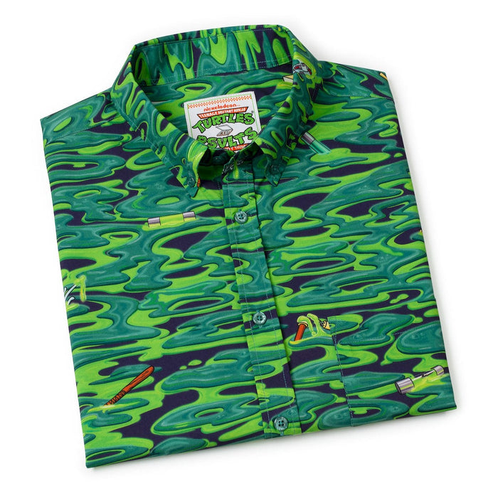 RSVLTS Nickelodeon Short Sleeve Shirt Teenage Mutant Ninja Turtles "Oozevelts" – KUNUFLEX Short Sleeve Shirt