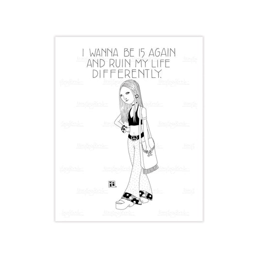 Teenage Restart Small Print