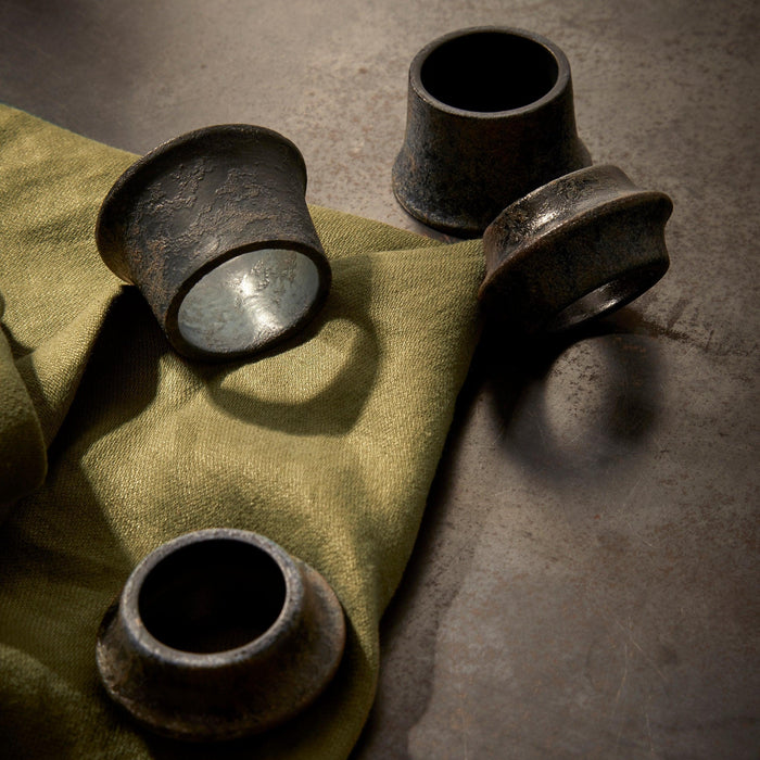 Terra Cuff Napkin Rings (Set of 4) - L'OBJET