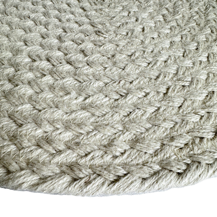 Terra Harvest Bleached Braided Rug Oval image