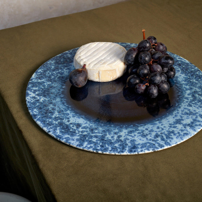 Terra Platter / Charger - Indigo - L'OBJET