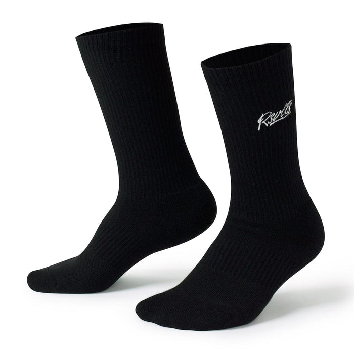 RSVLTS M RSVLTS Socks The Bolt (Black) – Crew Socks