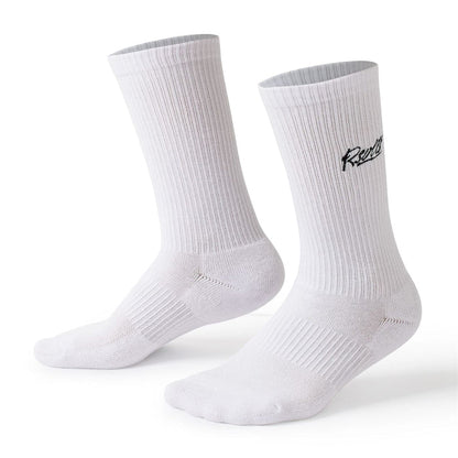 RSVLTS M RSVLTS Socks The Bolt (White) – Crew Socks