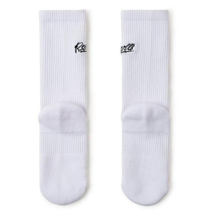 RSVLTS RSVLTS Socks The Bolt (White) – Crew Socks