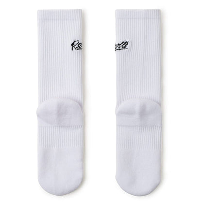 RSVLTS RSVLTS Socks The Bolt (White) – Crew Socks