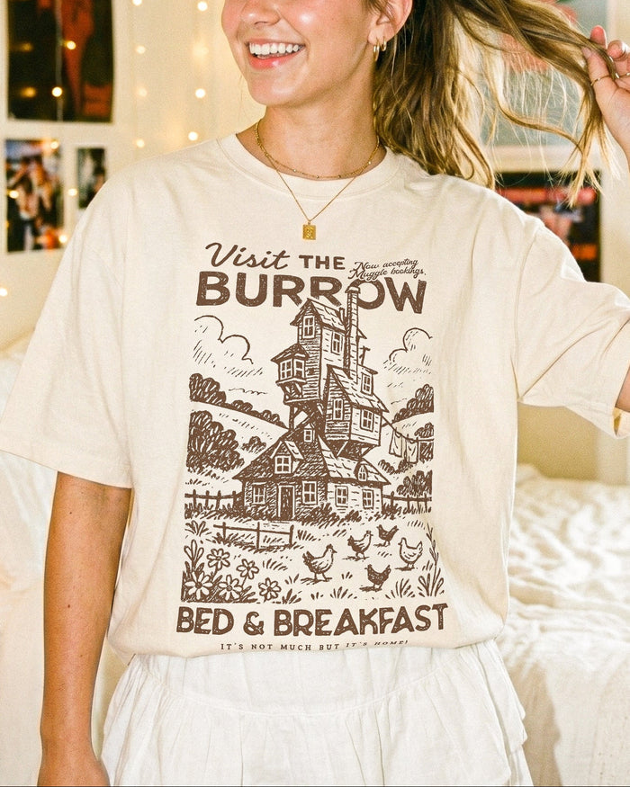The Burrow Bed & Breakfast Garment Dyed Tee