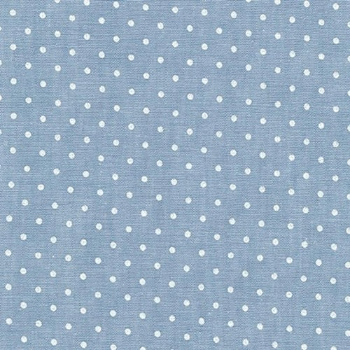 The Foggy Dog - Chambray Dots Bandana