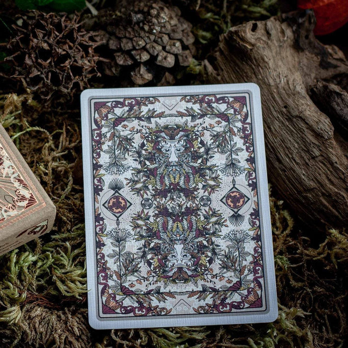 The Green Man Autumn Playing Cards Playing Cards by Jocu Playing Cards