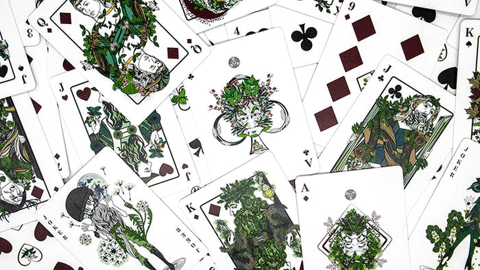 The Green Man (Spring) Playing Cards by Cartamundi