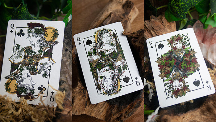 The Green Man (Spring) Playing Cards by Cartamundi
