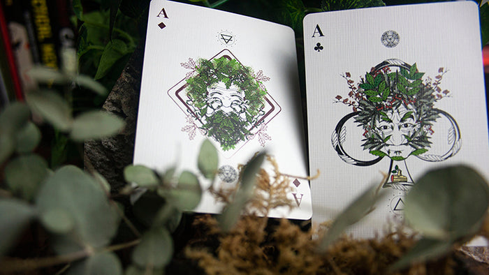 The Green Man (Spring) Playing Cards by Cartamundi