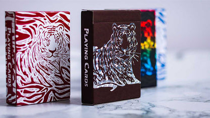 The Hidden King Red Luxury Edition Playing Cards by Bomb Magic