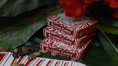 The Hidden King Red Luxury Edition Playing Cards by Bomb Magic