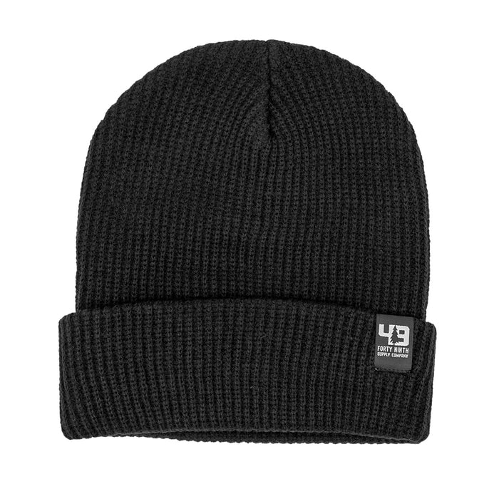 The Knik Black Beanie