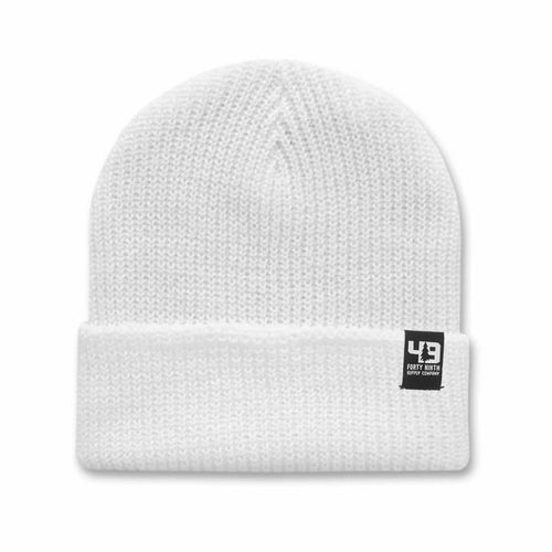 The Knik White Beanie