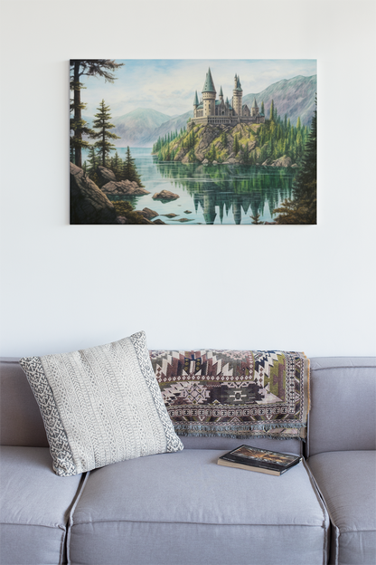 The Lake Canvas Print