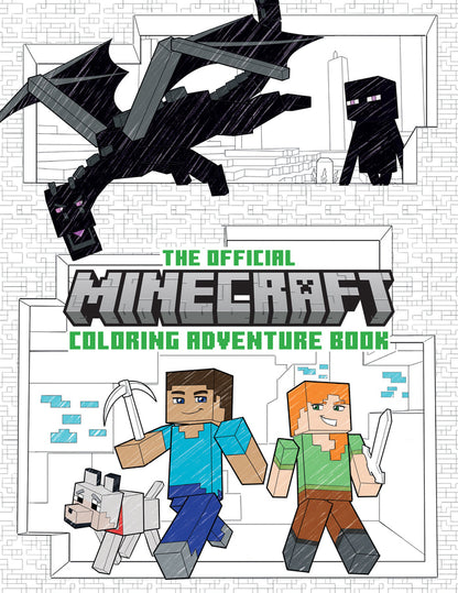 The Official Minecraft Coloring Adventure Book