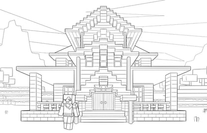 The Official Minecraft Coloring Adventure Book