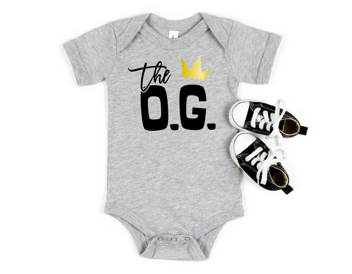6-12M Bodysuit / Gray