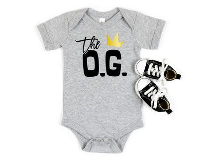6-12M Bodysuit / Gray