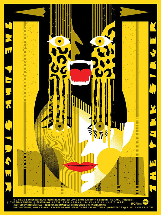 The Punk Singer (Shocking Yellow) Poster