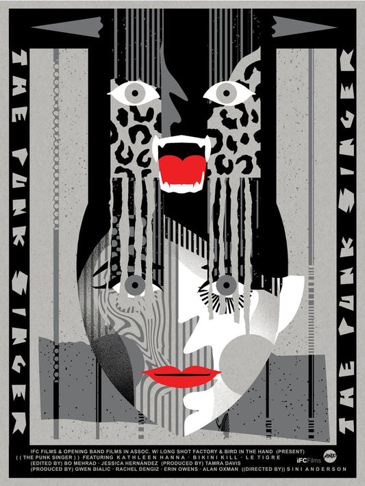 The Punk Singer (Silver Grey) Poster