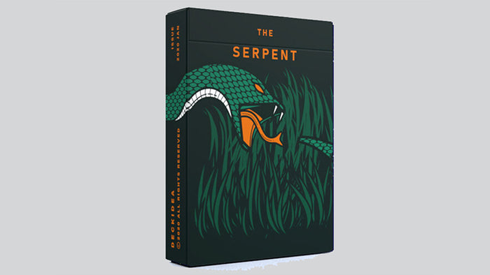 The Serpent (Green) Playing Cards by DECKIDEA