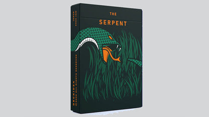 The Serpent (Green) Playing Cards by DECKIDEA