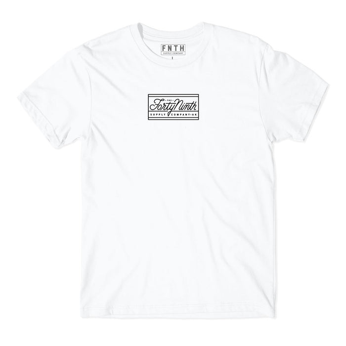 The Standard Box Logo White T-Shirt