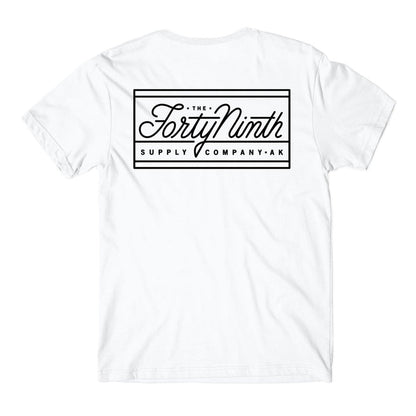 The Standard Box Logo White T-Shirt