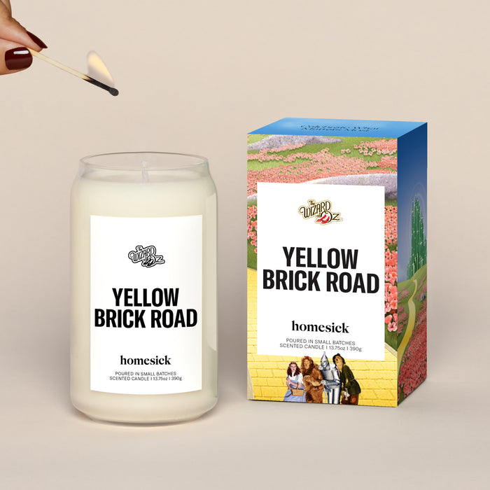 The Wizard Of Oz - Yellow Brick Road Candle