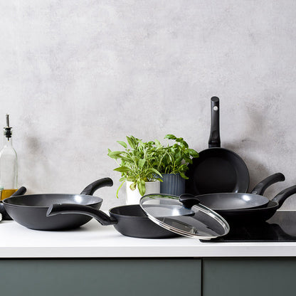 Thermo Induction koekenpan 28 cm zwart collectie