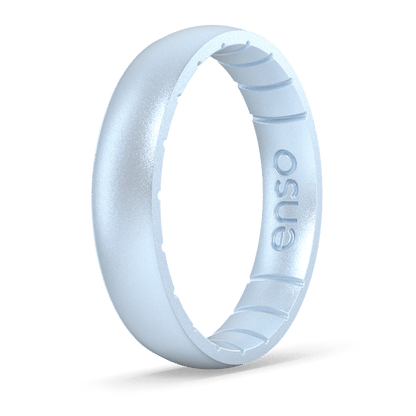 Birthstone Classic Thin Silicone Ring - Diamond