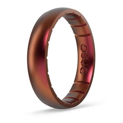 Legends Classic Thin Silicone Ring - Poseidon