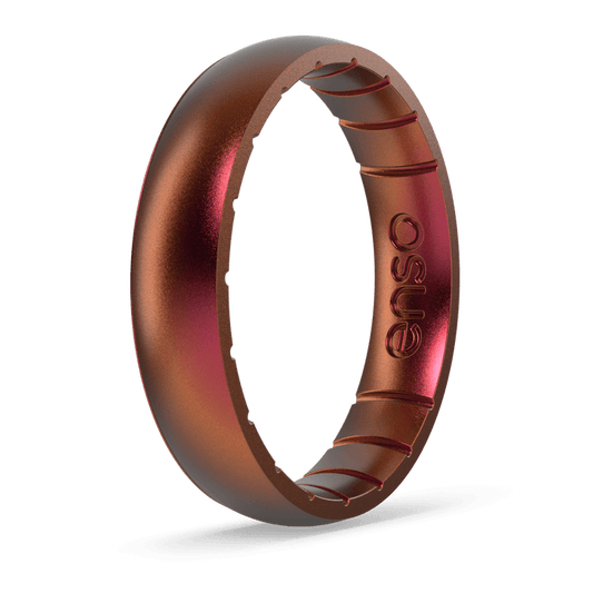 Legends Classic Thin Silicone Ring - Poseidon