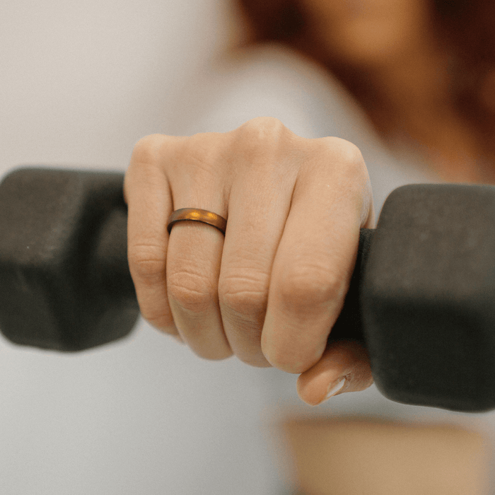 Legends Classic Thin Silicone Ring - Poseidon